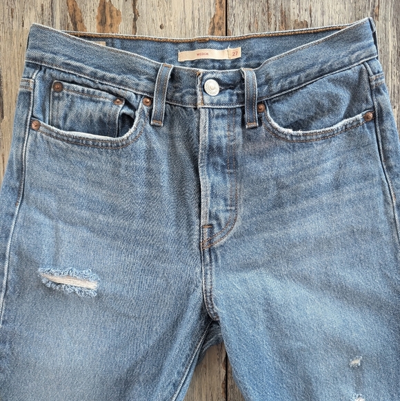 Wedgie Icon Fit Ankle Jeans Women's 27 - Picture 4 of 12